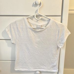 TNA Aritzia cropped shirt